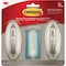 Command Curtain Rod Hooks 2 Hooks 2 Strips 17053BN-2ES - alternate 6