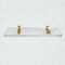 Fab Glass And Mirror Acrylic Shelf 6 x 16.5inces Bronze Bracket 3/4in Thickness Acrylic Pack of 2 AS19CC-6x16BR2P - alternate 8