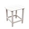 Newtechwood St Charles Ivory Plastic Outdoor Side Patio Table P011-703 - alternate 1