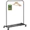 Lifemaster Alloy Steel Clothes Rack, Rolling Garment Rack with Wheels, Black LMCOATRA - alternate 1