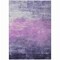 Homeroots 5' X 8' Lavender And Lilac Striped Washable Indoor Outdoor Area Rug 610896 - alternate 9