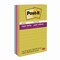 Post-It Note Pads in Summer Joy Color Collection Colors, 4in x 6in, Note Ruled, 90 Sheets/Pad, 5PK 660-5SSJOY - alternate 1