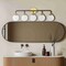 Jonathan Y Caleb 38" 5-Light Contemporary Transitional Iron/Glass LED Vanity Light, Brass Gold/Black/White JYL9555B - alternate 13