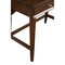 Homeroots 36" Brown Solid Manufactured Wood Writing Desk with Two Drawers 524100 - alternate 9