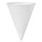 Dart Bare Eco-Forward Treated Paper Cone Cups, 4.25 oz, White, PK5000 SCC 42BR - alternate 1