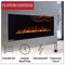 Northwest Electric Fireplace 50 in Wall Mounted with Bluetooth Speakers & Remote to Adjust LED Flames 80-BEF-50B - alternate 10