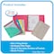 C-Line Products 5-1/2" x 8-1/2" Mini Size 3-Ring Binder Organizer Starter Kit, 12EA/DS 30100-DS - alternate 4