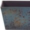 Homeroots 8in Blue Recycled Plastic Indoor Outdoor Rectangular Planter Box 488289 - alternate 4