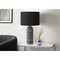 Monarch Specialties Lighting, 28"h, Table Lamp, Grey Resin, Black Shade, Contemporary, Modern I 9914 - alternate 3