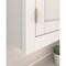 Amerock 3/4in 19mm Door Thickness Full Inset Partial Wrap Ball Tip Champagne Bronze Cabinet Hinge, Single PK3180TBCZ - alternate 4
