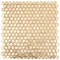 Apollo Tile Gold 12.2 in x 12.2 in Glass Glossy Floor and Wall Mosaic Tile 10.34 sqft/case, 10PK APLAPN8805A - alternate 1