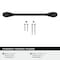 Amerock Ravino 5-1/16 inch (128mm) Center-to-Center Oil-Rubbed Bronze Cabinet Pull, 10PK 10VMP21937ORB - alternate 4