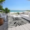Homeroots 8' X 10' Black And Ivory Animal Print Washable Indoor Outdoor Area Rug 600591 - alternate 8