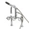 Kingston Brass 7" Center Deck-Mount Clawfoot Tub Faucet with Hand Shower, Polished Chrome AE6001CG - alternate 1