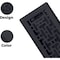 Sierra Grates 4 in. H X 14 in. W Powder Coat Steel, Textured Black Floor Register ORI414-BLK - alternate 4