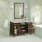 James Martin Vanities Myrrin 48'' Vanity, Mid Century Walnut w/ Jasmine Pearl Silestone Top w/FreePower Wireless Charger 485-V48-WLT-FEJP - alternate 9