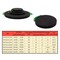Mytee Products Round Outrigger Pad 18in Diameter, 1.5in Thick, 55,000 lbs Working Load Limit, 4PK ORP-Round-18x15x4 - alternate 25