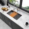 Wrightmaster 33 in. Undermount Single Bowl 16-Gauge Stainless Steel Kitchen Workstation Sink w/Integrated Ledge ZOR-137116 - alternate 7