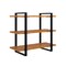 Koolmore 28 In. 3 Tiered Supermarket Wooden Display Rack KM-SDW-3ROP - alternate 8