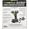 Genesis 20V 1/4'' Hex Cordless Impact Driver Kit with 2.0 Ah Battery & Charger GLID20B - alternate 1