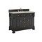 James Martin Vanities Brookfield 48" Single Vanity, Black Onyx, w/ 3 CM Siberian Silestone Top 547-V48-BKO-3SFR - alternate 9
