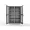 Strong Hold 14 GA Extra Heavy Duty Double Shift Ventilated (Diamond) Cabinet 46-DS-V-246-L - alternate 1