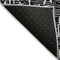 Homeroots 5' X 8' Black And Ivory Abstract Washable Indoor Outdoor Area Rug 588493 - alternate 9