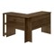 Homeroots 47" Brown Wood Corner Computer Desk 489890 - alternate 9