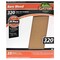 Gator Finishing 9 x 11 in. Bare Wood Sandpaper, 320 Grit, Super Fine, 25PK 4222 - alternate 1