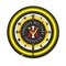 Holland Bar Stool Virginia Military Institute 19 Double Neon Wall Clock Clk19BK - alternate 1