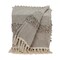 Homeroots Beige Woven Wool Solid Color Reversable Throw 478517 - alternate 6