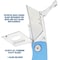 Sheffield Utility Knife, 3-Blade, Textured Grip Handle, Blue Handle 12514 - alternate 6