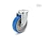 Elesa 452471 Castors steel bracket Injected polyurethane coating plate bracket and center 452471 - alternate 1