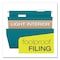 Pendaflex Recycled Hanging File Folders, Letter Size, 1/5-Cut Tabs, Assorted Colors, 25PK 81667 - alternate 7