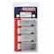 Ridgid Pipe Threading Replacement Dies, 1/2"-3/4" Alloy Right-Hand NPT Universal, 4-Piece 47745 - alternate 2
