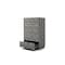 Homeroots 30" Grey Manufactured Wood + Solid Wood And Stainless Steel Five Drawer Chest 491548 - alternate 6