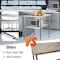 Vevor Stainless Steel Work Prep Table Commercial Food Prep Table 30x30x36in VV-SSWR-30*30 - alternate 8