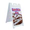 Signmission Funnel Cake Fries, A-Frame & 2 Decals Installed, Heavy-Duty Plastic Frame SBHD-D-2436-Funnel Cake Fries - alternate 1
