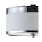 Jonathan Y David 15" Metal LED Flush Mount, Chrome/White JYL9032A - alternate 7