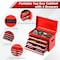 Wrightmaster 5-Drawer Rolling Tool Chest Combo with Wheels, Detachable Storage Cabinet and Double Locking System ZoroT245D385R - alternate 7