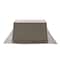 Gaf Master Flow 60 sq. in. NFA Aluminum Slant Back Roof Louver Static Vent, Weathered Wood SSB960AWW - alternate 16