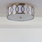 Jonathan Y Aria 2-Light 12.25" Metal LED Flush Mount, Brass Gold JYL3502A - alternate 8