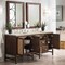 James Martin Vanities Addison 72" Double Vanity, Mid-Century Acacia, w/ 3 CM Tajnar Eclos Top E444-V72-MCA-3TJR - alternate 4
