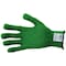 Workhorse Color-Coded Cut-Resistant Hand Protection Gloves, FDA-Compliant, A8, 13 Gauge WH A513-GRN-3XL - alternate 1