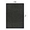 World Rug Gallery Contemporary Bordered Weather Resistant Reversible Indoor/Outdoor Rug 5 ft x 7 ft Black WR111BLACK5X7 - alternate 7