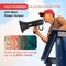 Pyle 100-Watt Square Megaphone Bullhorn, Lightweight and Portable Loudspeaker Horn with Aux (3.5mm) Input PMP68RBIN - alternate 5