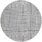 Homeroots 8' Gray Charcoal And Silver Round Striped Washable Indoor Outdoor Area Rug 583428 - alternate 9