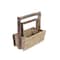 Homeroots Set of Two Natural Solid Wood Cube or Bin, 2PK 488014 - alternate 6