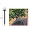 Wrightmaster 3.3 ft. W x 3.3 ft. L Light Duty Non-Woven Weed Barrier Fabric with Ground Nail, 5-Pack ZOR-FANGCAOBU - alternate 9