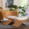 Bali & Pari Reya Natural Rattan Chair and Ottoman Set 263-14321-14322-ZORO - alternate 7